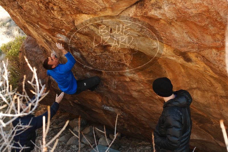 Bouldering in Hueco Tanks on 01/14/2019 with Blue Lizard Climbing and Yoga

Filename: SRM_20190114_1122550.jpg
Aperture: f/4.0
Shutter Speed: 1/250
Body: Canon EOS-1D Mark II
Lens: Canon EF 50mm f/1.8 II