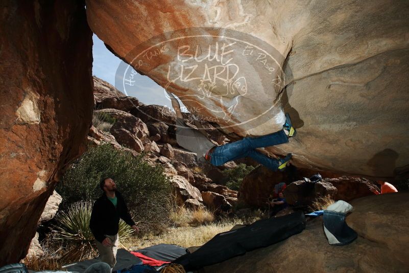 Bouldering in Hueco Tanks on 01/14/2019 with Blue Lizard Climbing and Yoga

Filename: SRM_20190114_1408300.jpg
Aperture: f/8.0
Shutter Speed: 1/250
Body: Canon EOS-1D Mark II
Lens: Canon EF 16-35mm f/2.8 L