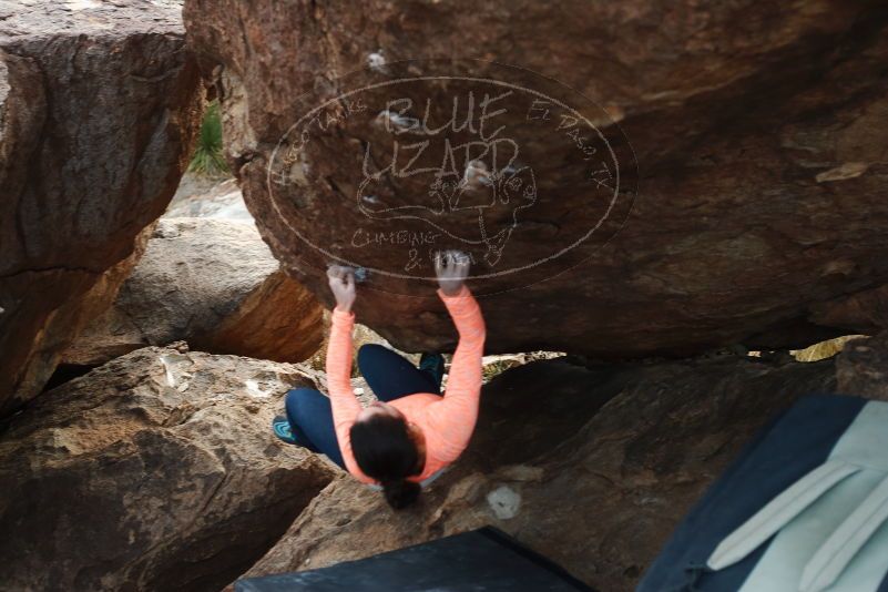 Bouldering in Hueco Tanks on 01/14/2019 with Blue Lizard Climbing and Yoga

Filename: SRM_20190114_1702530.jpg
Aperture: f/3.5
Shutter Speed: 1/250
Body: Canon EOS-1D Mark II
Lens: Canon EF 50mm f/1.8 II