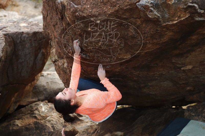 Bouldering in Hueco Tanks on 01/14/2019 with Blue Lizard Climbing and Yoga

Filename: SRM_20190114_1703120.jpg
Aperture: f/3.5
Shutter Speed: 1/250
Body: Canon EOS-1D Mark II
Lens: Canon EF 50mm f/1.8 II