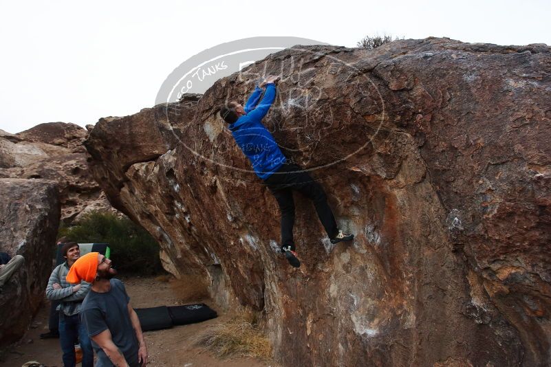 Bouldering in Hueco Tanks on 01/14/2019 with Blue Lizard Climbing and Yoga

Filename: SRM_20190114_1755120.jpg
Aperture: f/5.0
Shutter Speed: 1/250
Body: Canon EOS-1D Mark II
Lens: Canon EF 16-35mm f/2.8 L