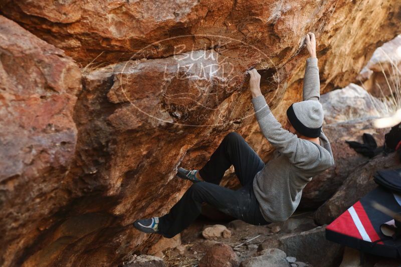 Bouldering in Hueco Tanks on 01/14/2019 with Blue Lizard Climbing and Yoga

Filename: SRM_20190114_1110310.jpg
Aperture: f/2.8
Shutter Speed: 1/250
Body: Canon EOS-1D Mark II
Lens: Canon EF 50mm f/1.8 II