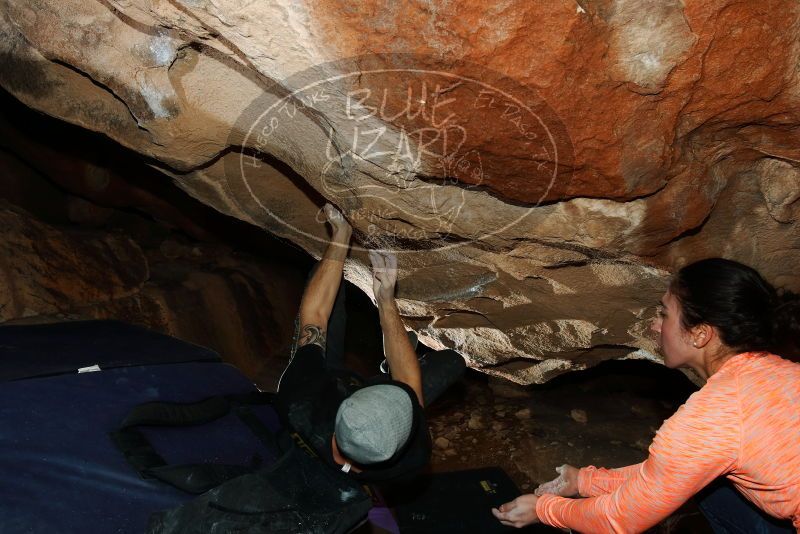 Bouldering in Hueco Tanks on 01/14/2019 with Blue Lizard Climbing and Yoga

Filename: SRM_20190114_1311230.jpg
Aperture: f/8.0
Shutter Speed: 1/250
Body: Canon EOS-1D Mark II
Lens: Canon EF 16-35mm f/2.8 L