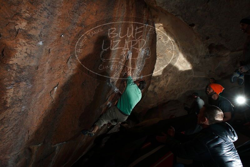 Bouldering in Hueco Tanks on 01/14/2019 with Blue Lizard Climbing and Yoga

Filename: SRM_20190114_1547260.jpg
Aperture: f/5.6
Shutter Speed: 1/250
Body: Canon EOS-1D Mark II
Lens: Canon EF 16-35mm f/2.8 L