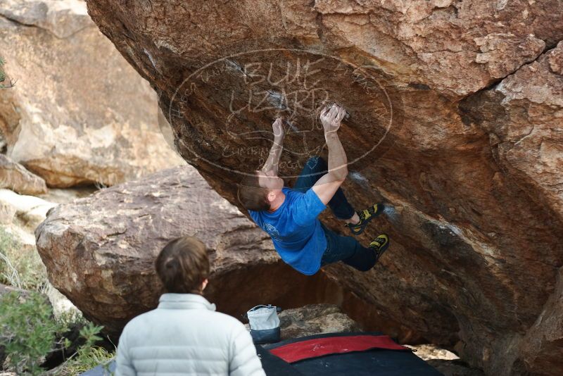 Bouldering in Hueco Tanks on 01/14/2019 with Blue Lizard Climbing and Yoga

Filename: SRM_20190114_1647182.jpg
Aperture: f/2.5
Shutter Speed: 1/320
Body: Canon EOS-1D Mark II
Lens: Canon EF 50mm f/1.8 II