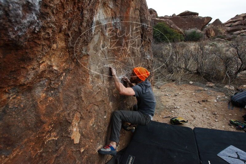 Bouldering in Hueco Tanks on 01/14/2019 with Blue Lizard Climbing and Yoga

Filename: SRM_20190114_1748160.jpg
Aperture: f/5.6
Shutter Speed: 1/250
Body: Canon EOS-1D Mark II
Lens: Canon EF 16-35mm f/2.8 L