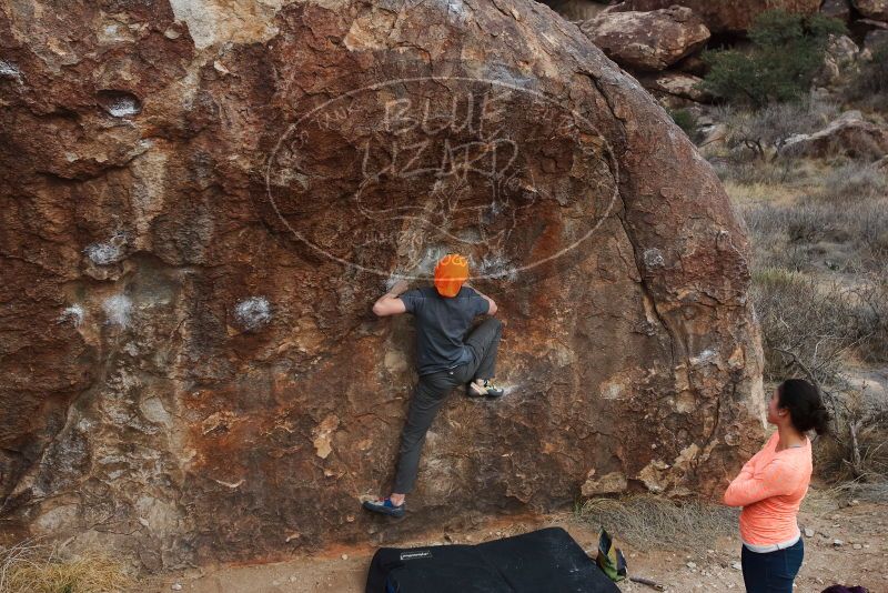 Bouldering in Hueco Tanks on 01/14/2019 with Blue Lizard Climbing and Yoga

Filename: SRM_20190114_1751570.jpg
Aperture: f/5.6
Shutter Speed: 1/250
Body: Canon EOS-1D Mark II
Lens: Canon EF 16-35mm f/2.8 L