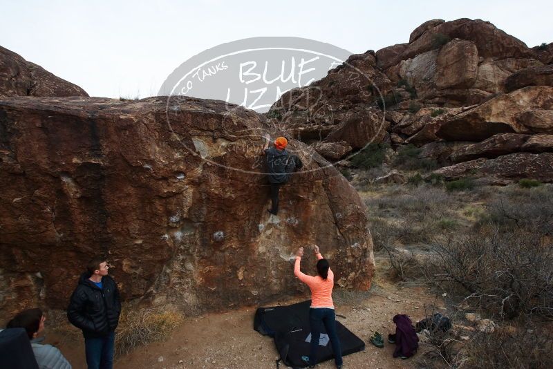 Bouldering in Hueco Tanks on 01/14/2019 with Blue Lizard Climbing and Yoga

Filename: SRM_20190114_1752240.jpg
Aperture: f/6.3
Shutter Speed: 1/250
Body: Canon EOS-1D Mark II
Lens: Canon EF 16-35mm f/2.8 L