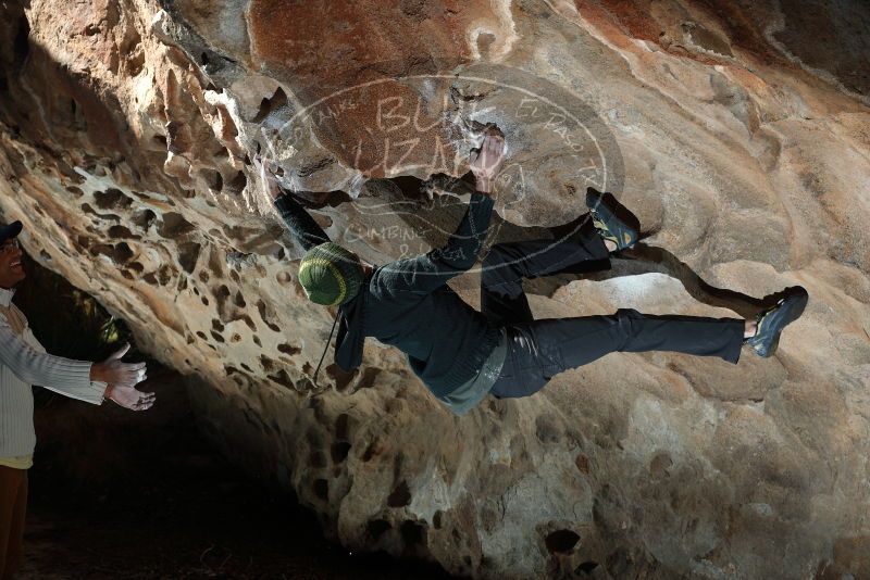 Bouldering in Hueco Tanks on 01/18/2019 with Blue Lizard Climbing and Yoga

Filename: SRM_20190118_1320030.jpg
Aperture: f/5.6
Shutter Speed: 1/250
Body: Canon EOS-1D Mark II
Lens: Canon EF 50mm f/1.8 II