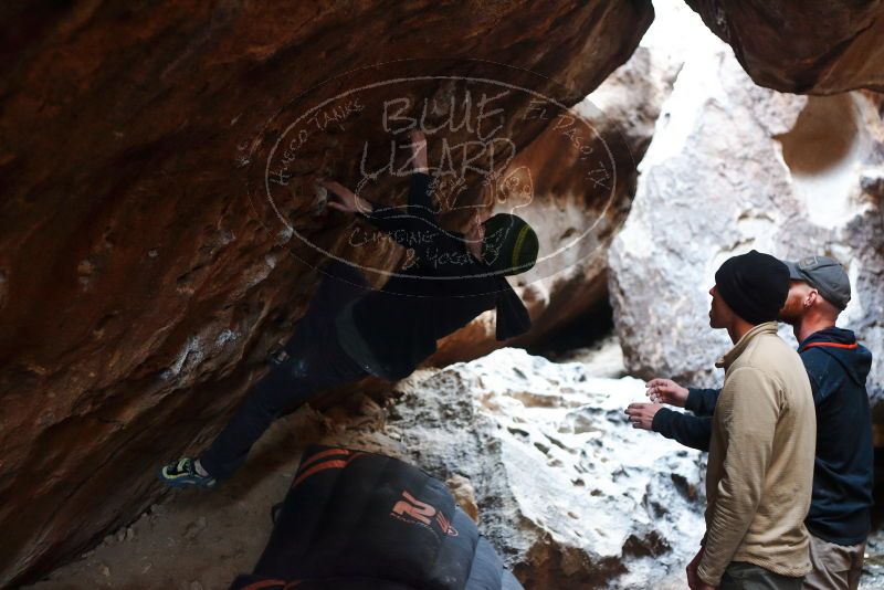 Bouldering in Hueco Tanks on 01/18/2019 with Blue Lizard Climbing and Yoga

Filename: SRM_20190118_1603050.jpg
Aperture: f/2.5
Shutter Speed: 1/125
Body: Canon EOS-1D Mark II
Lens: Canon EF 50mm f/1.8 II