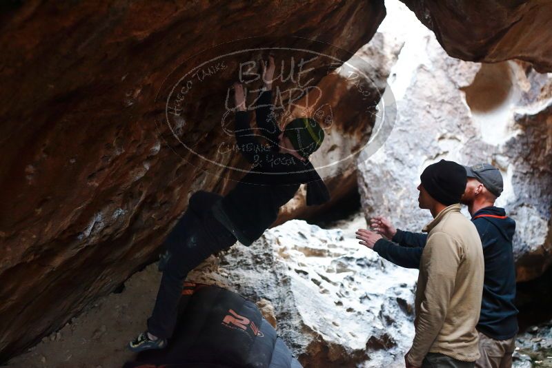 Bouldering in Hueco Tanks on 01/18/2019 with Blue Lizard Climbing and Yoga

Filename: SRM_20190118_1603060.jpg
Aperture: f/2.8
Shutter Speed: 1/125
Body: Canon EOS-1D Mark II
Lens: Canon EF 50mm f/1.8 II