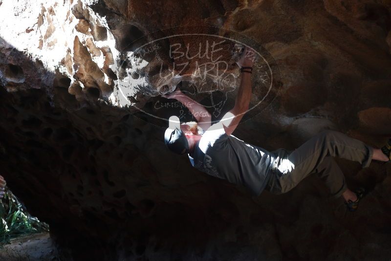 Bouldering in Hueco Tanks on 01/18/2019 with Blue Lizard Climbing and Yoga

Filename: SRM_20190118_1306130.jpg
Aperture: f/2.8
Shutter Speed: 1/400
Body: Canon EOS-1D Mark II
Lens: Canon EF 50mm f/1.8 II