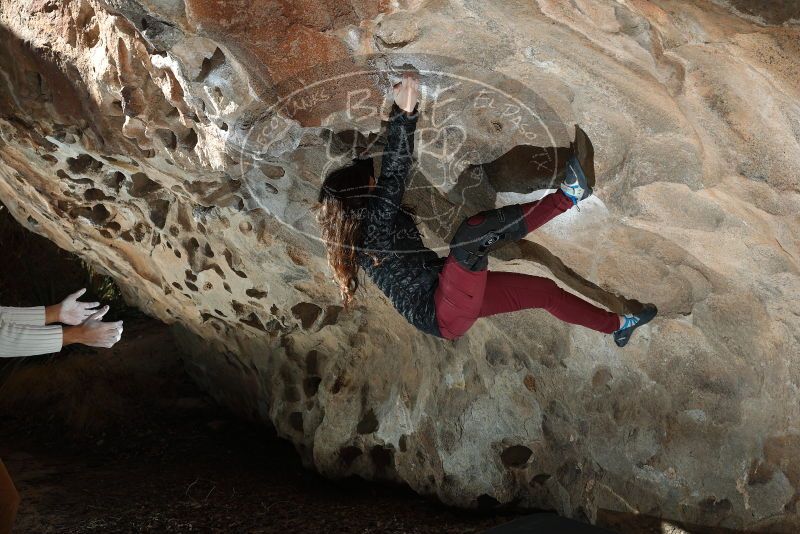 Bouldering in Hueco Tanks on 01/18/2019 with Blue Lizard Climbing and Yoga

Filename: SRM_20190118_1321080.jpg
Aperture: f/5.6
Shutter Speed: 1/200
Body: Canon EOS-1D Mark II
Lens: Canon EF 50mm f/1.8 II