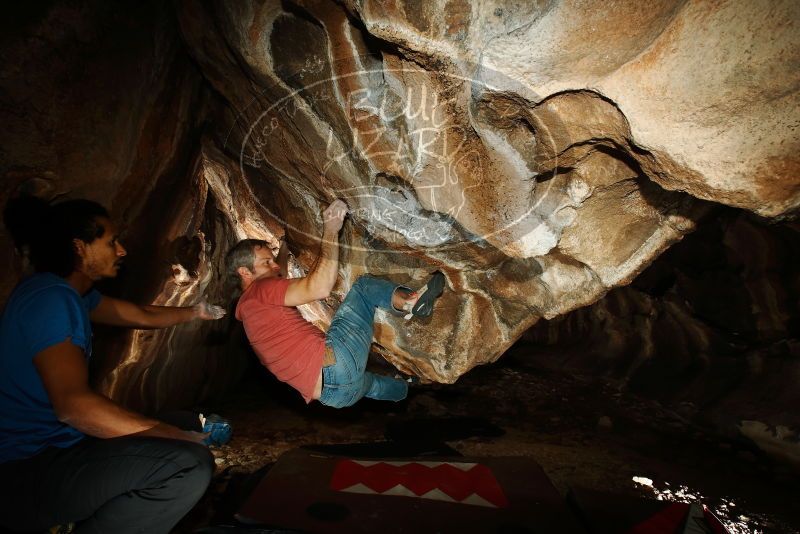 Bouldering in Hueco Tanks on 01/18/2019 with Blue Lizard Climbing and Yoga

Filename: SRM_20190118_1455160.jpg
Aperture: f/8.0
Shutter Speed: 1/250
Body: Canon EOS-1D Mark II
Lens: Canon EF 16-35mm f/2.8 L