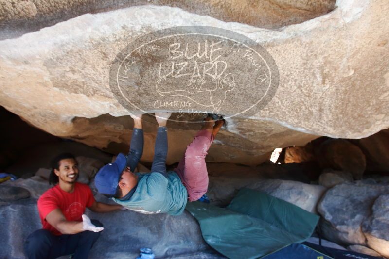 Bouldering in Hueco Tanks on 01/19/2019 with Blue Lizard Climbing and Yoga

Filename: SRM_20190119_1140380.jpg
Aperture: f/4.5
Shutter Speed: 1/250
Body: Canon EOS-1D Mark II
Lens: Canon EF 16-35mm f/2.8 L