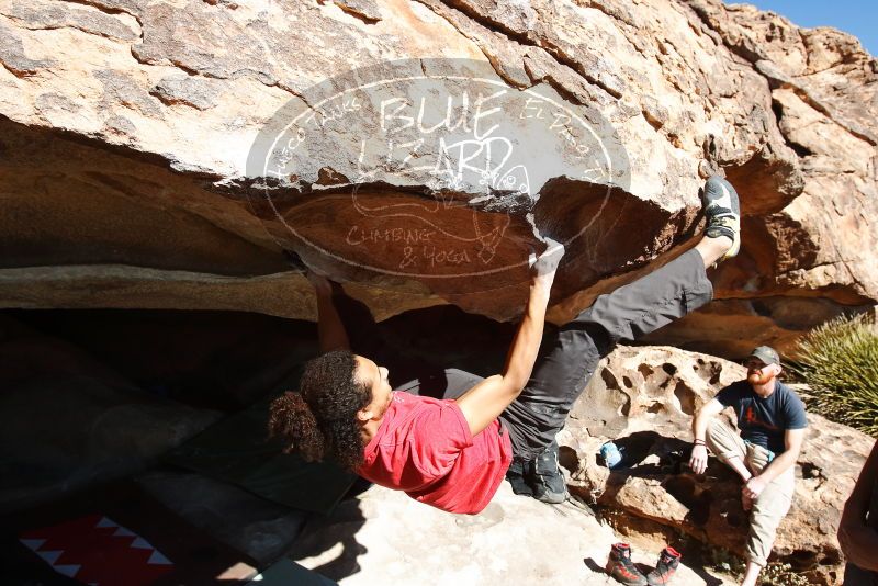 Bouldering in Hueco Tanks on 01/19/2019 with Blue Lizard Climbing and Yoga

Filename: SRM_20190119_1153540.jpg
Aperture: f/8.0
Shutter Speed: 1/800
Body: Canon EOS-1D Mark II
Lens: Canon EF 16-35mm f/2.8 L