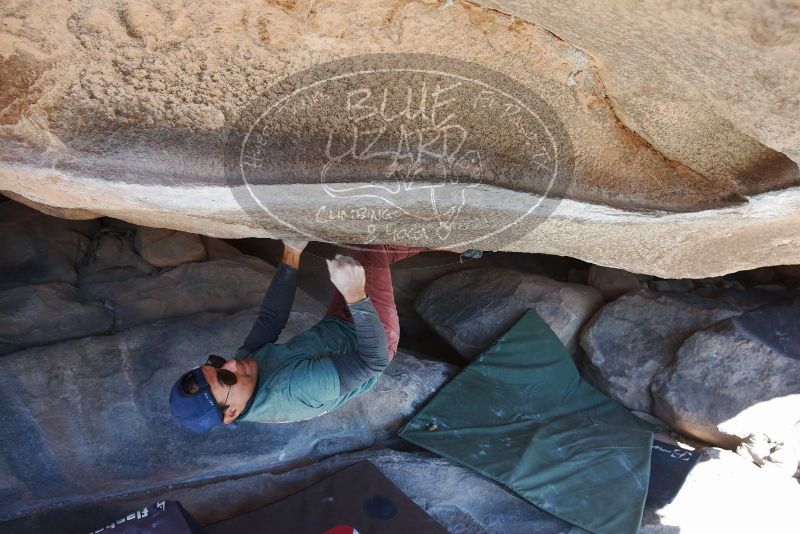 Bouldering in Hueco Tanks on 01/19/2019 with Blue Lizard Climbing and Yoga

Filename: SRM_20190119_1155320.jpg
Aperture: f/5.0
Shutter Speed: 1/250
Body: Canon EOS-1D Mark II
Lens: Canon EF 16-35mm f/2.8 L