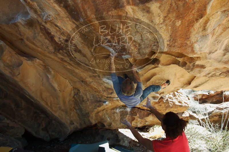 Bouldering in Hueco Tanks on 01/19/2019 with Blue Lizard Climbing and Yoga

Filename: SRM_20190119_1352290.jpg
Aperture: f/4.5
Shutter Speed: 1/250
Body: Canon EOS-1D Mark II
Lens: Canon EF 16-35mm f/2.8 L