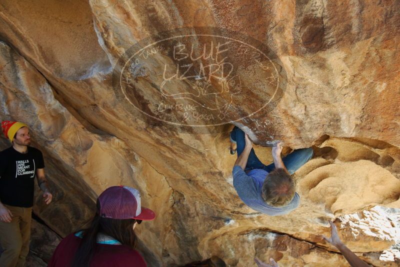 Bouldering in Hueco Tanks on 01/19/2019 with Blue Lizard Climbing and Yoga

Filename: SRM_20190119_1352370.jpg
Aperture: f/4.0
Shutter Speed: 1/250
Body: Canon EOS-1D Mark II
Lens: Canon EF 16-35mm f/2.8 L