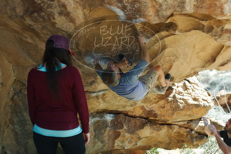 Bouldering in Hueco Tanks on 01/19/2019 with Blue Lizard Climbing and Yoga

Filename: SRM_20190119_1415160.jpg
Aperture: f/3.5
Shutter Speed: 1/500
Body: Canon EOS-1D Mark II
Lens: Canon EF 50mm f/1.8 II