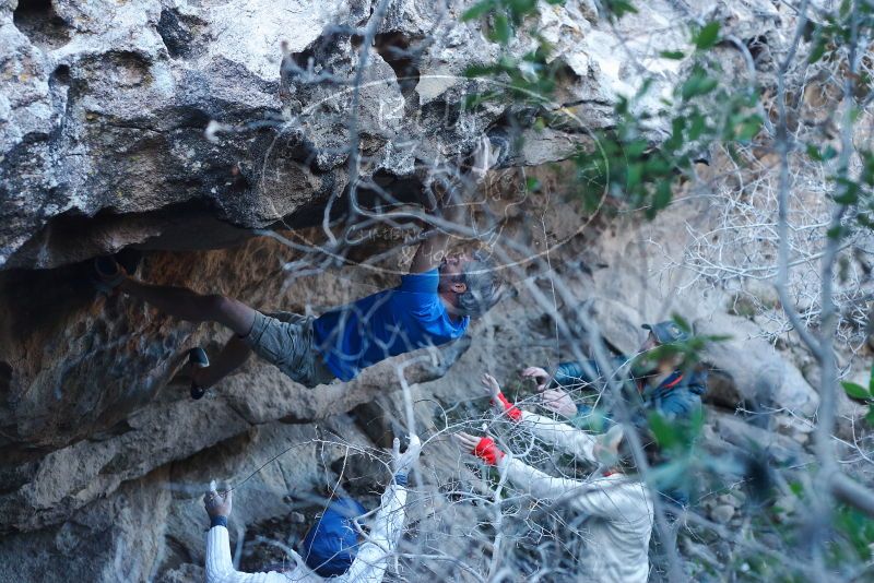 Bouldering in Hueco Tanks on 01/20/2019 with Blue Lizard Climbing and Yoga

Filename: SRM_20190120_1125550.jpg
Aperture: f/4.0
Shutter Speed: 1/200
Body: Canon EOS-1D Mark II
Lens: Canon EF 50mm f/1.8 II