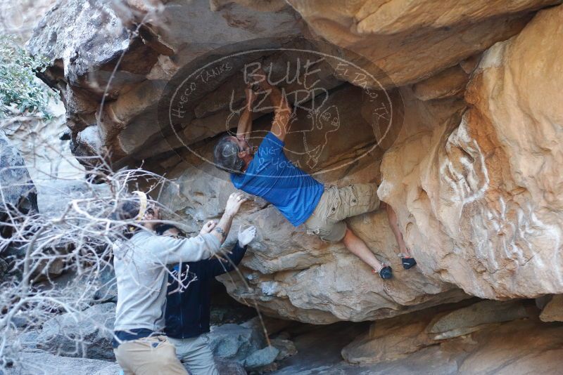 Bouldering in Hueco Tanks on 01/20/2019 with Blue Lizard Climbing and Yoga

Filename: SRM_20190120_1141100.jpg
Aperture: f/2.8
Shutter Speed: 1/250
Body: Canon EOS-1D Mark II
Lens: Canon EF 50mm f/1.8 II