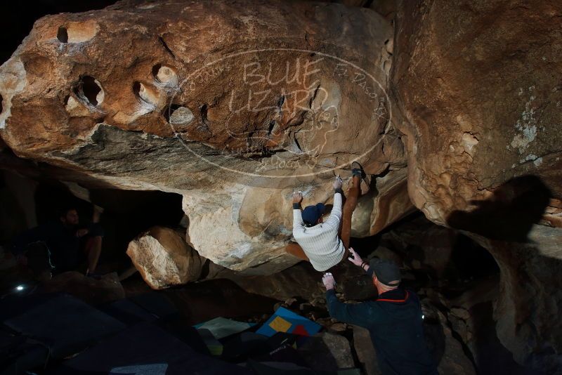 Bouldering in Hueco Tanks on 01/20/2019 with Blue Lizard Climbing and Yoga

Filename: SRM_20190120_1239410.jpg
Aperture: f/5.6
Shutter Speed: 1/250
Body: Canon EOS-1D Mark II
Lens: Canon EF 16-35mm f/2.8 L