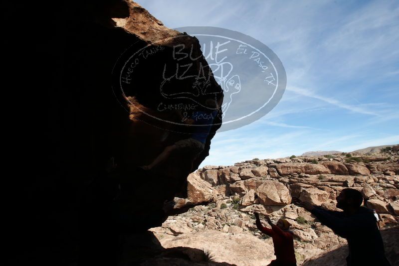 Bouldering in Hueco Tanks on 01/20/2019 with Blue Lizard Climbing and Yoga

Filename: SRM_20190120_1418560.jpg
Aperture: f/8.0
Shutter Speed: 1/250
Body: Canon EOS-1D Mark II
Lens: Canon EF 16-35mm f/2.8 L