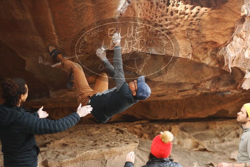 Bouldering in Hueco Tanks on 01/20/2019 with Blue Lizard Climbing and Yoga

Filename: SRM_20190120_1502560.jpg
Aperture: f/3.5
Shutter Speed: 1/250
Body: Canon EOS-1D Mark II
Lens: Canon EF 50mm f/1.8 II