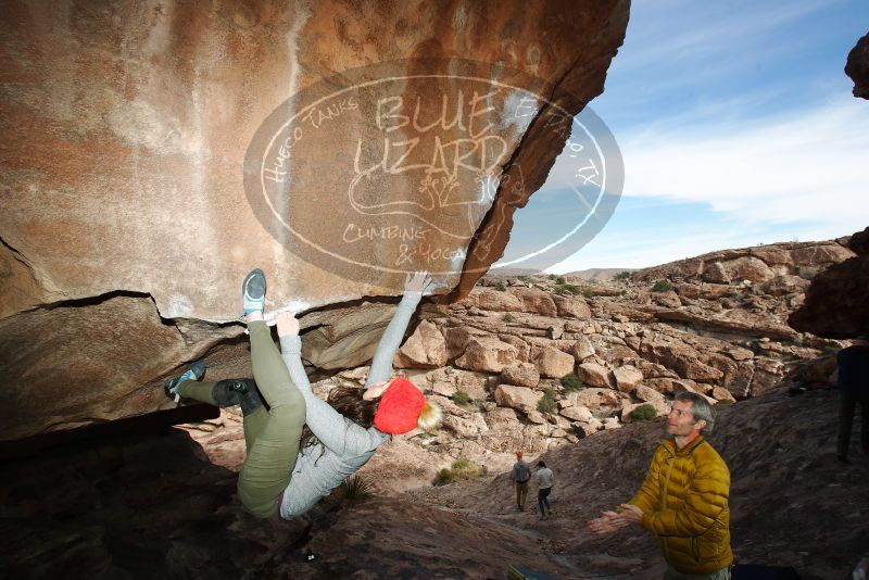 Bouldering in Hueco Tanks on 01/20/2019 with Blue Lizard Climbing and Yoga

Filename: SRM_20190120_1516060.jpg
Aperture: f/6.3
Shutter Speed: 1/250
Body: Canon EOS-1D Mark II
Lens: Canon EF 16-35mm f/2.8 L