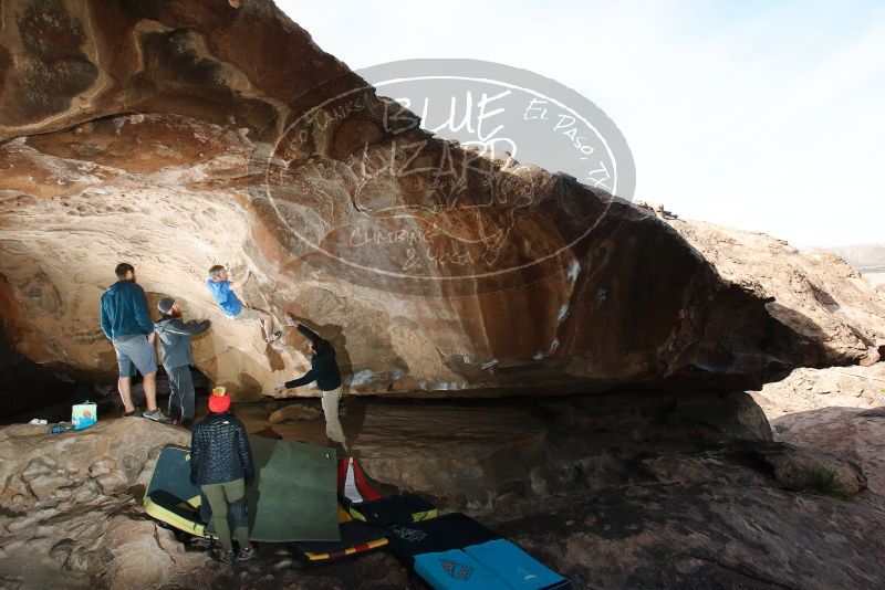 Bouldering in Hueco Tanks on 01/20/2019 with Blue Lizard Climbing and Yoga

Filename: SRM_20190120_1614470.jpg
Aperture: f/6.3
Shutter Speed: 1/250
Body: Canon EOS-1D Mark II
Lens: Canon EF 16-35mm f/2.8 L