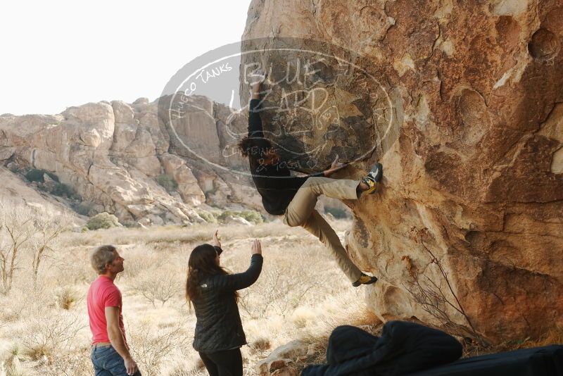 Bouldering in Hueco Tanks on 01/21/2019 with Blue Lizard Climbing and Yoga

Filename: SRM_20190121_1031160.jpg
Aperture: f/4.0
Shutter Speed: 1/250
Body: Canon EOS-1D Mark II
Lens: Canon EF 50mm f/1.8 II