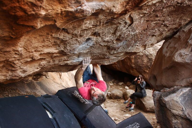 Bouldering in Hueco Tanks on 01/21/2019 with Blue Lizard Climbing and Yoga

Filename: SRM_20190121_1259400.jpg
Aperture: f/3.2
Shutter Speed: 1/200
Body: Canon EOS-1D Mark II
Lens: Canon EF 16-35mm f/2.8 L