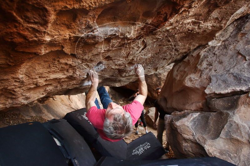 Bouldering in Hueco Tanks on 01/21/2019 with Blue Lizard Climbing and Yoga

Filename: SRM_20190121_1259560.jpg
Aperture: f/3.5
Shutter Speed: 1/200
Body: Canon EOS-1D Mark II
Lens: Canon EF 16-35mm f/2.8 L