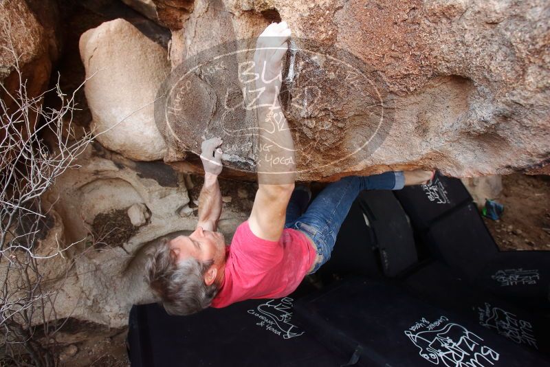 Bouldering in Hueco Tanks on 01/21/2019 with Blue Lizard Climbing and Yoga

Filename: SRM_20190121_1300140.jpg
Aperture: f/5.6
Shutter Speed: 1/200
Body: Canon EOS-1D Mark II
Lens: Canon EF 16-35mm f/2.8 L