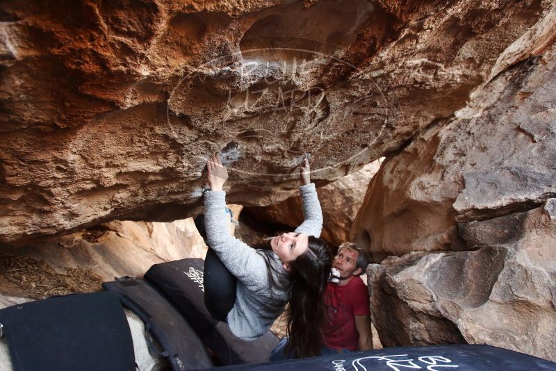 Bouldering in Hueco Tanks on 01/21/2019 with Blue Lizard Climbing and Yoga

Filename: SRM_20190121_1304500.jpg
Aperture: f/3.5
Shutter Speed: 1/200
Body: Canon EOS-1D Mark II
Lens: Canon EF 16-35mm f/2.8 L