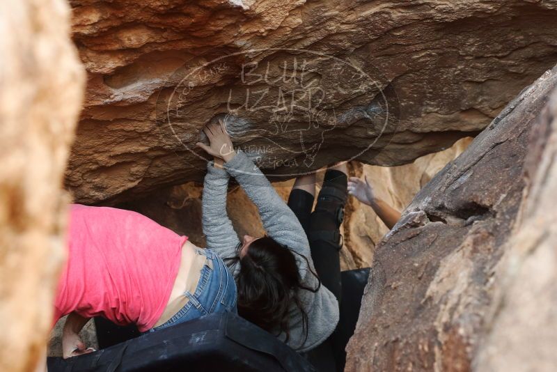 Bouldering in Hueco Tanks on 01/21/2019 with Blue Lizard Climbing and Yoga

Filename: SRM_20190121_1336130.jpg
Aperture: f/4.0
Shutter Speed: 1/250
Body: Canon EOS-1D Mark II
Lens: Canon EF 50mm f/1.8 II