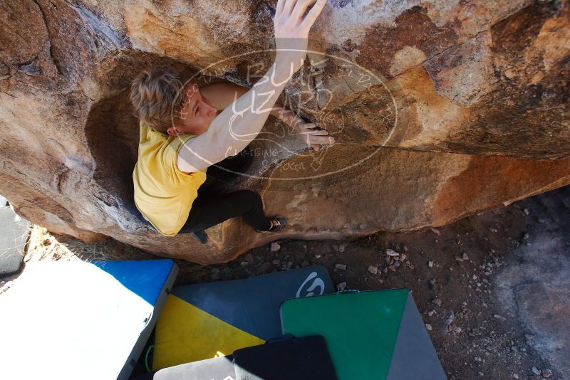 Bouldering in Hueco Tanks on 01/26/2019 with Blue Lizard Climbing and Yoga

Filename: SRM_20190126_1109370.jpg
Aperture: f/5.6
Shutter Speed: 1/250
Body: Canon EOS-1D Mark II
Lens: Canon EF 16-35mm f/2.8 L