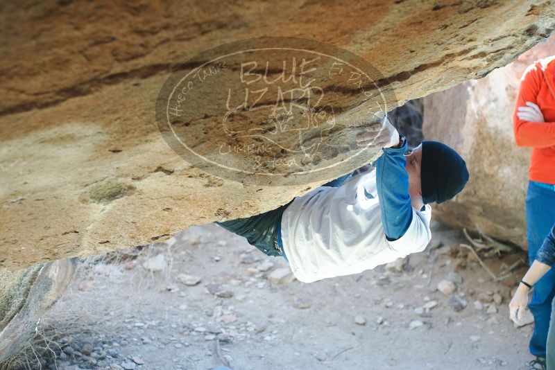 Bouldering in Hueco Tanks on 01/26/2019 with Blue Lizard Climbing and Yoga

Filename: SRM_20190126_1326210.jpg
Aperture: f/3.2
Shutter Speed: 1/250
Body: Canon EOS-1D Mark II
Lens: Canon EF 50mm f/1.8 II