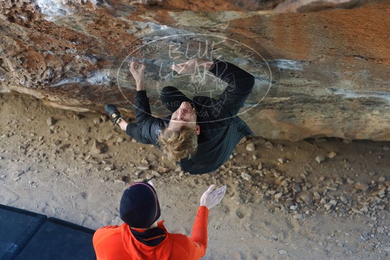 Bouldering in Hueco Tanks on 01/26/2019 with Blue Lizard Climbing and Yoga

Filename: SRM_20190126_1340080.jpg
Aperture: f/3.2
Shutter Speed: 1/250
Body: Canon EOS-1D Mark II
Lens: Canon EF 50mm f/1.8 II