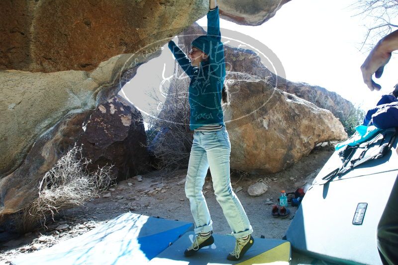 Bouldering in Hueco Tanks on 01/26/2019 with Blue Lizard Climbing and Yoga

Filename: SRM_20190126_1344460.jpg
Aperture: f/6.3
Shutter Speed: 1/250
Body: Canon EOS-1D Mark II
Lens: Canon EF 16-35mm f/2.8 L