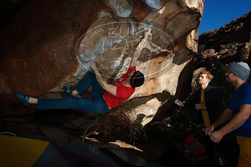 Bouldering in Hueco Tanks on 01/26/2019 with Blue Lizard Climbing and Yoga

Filename: SRM_20190126_1635450.jpg
Aperture: f/13.0
Shutter Speed: 1/250
Body: Canon EOS-1D Mark II
Lens: Canon EF 16-35mm f/2.8 L