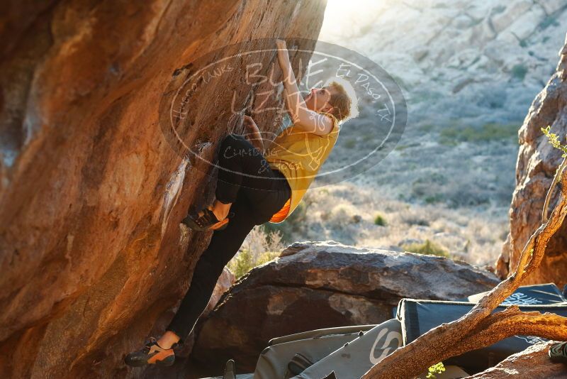 Bouldering in Hueco Tanks on 01/26/2019 with Blue Lizard Climbing and Yoga

Filename: SRM_20190126_1812250.jpg
Aperture: f/4.0
Shutter Speed: 1/250
Body: Canon EOS-1D Mark II
Lens: Canon EF 50mm f/1.8 II