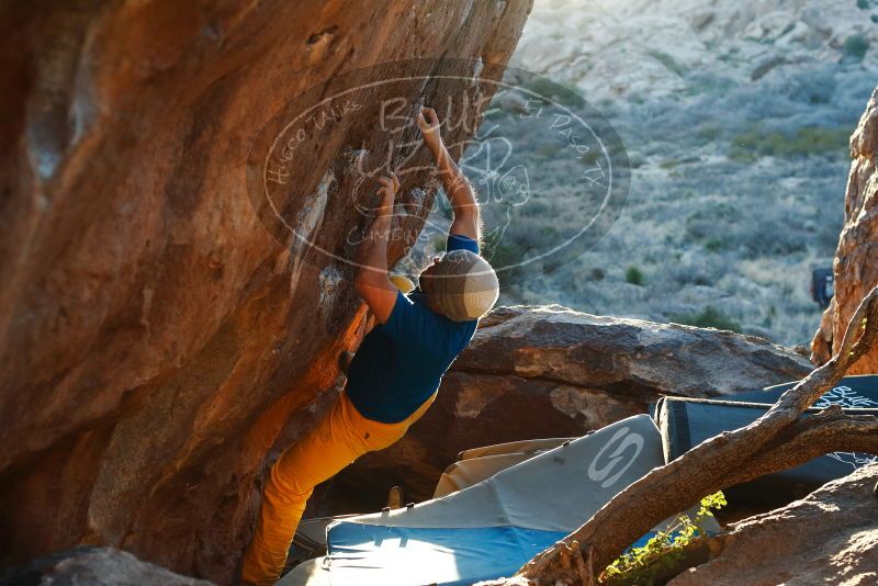 Bouldering in Hueco Tanks on 01/26/2019 with Blue Lizard Climbing and Yoga

Filename: SRM_20190126_1815070.jpg
Aperture: f/4.0
Shutter Speed: 1/250
Body: Canon EOS-1D Mark II
Lens: Canon EF 50mm f/1.8 II