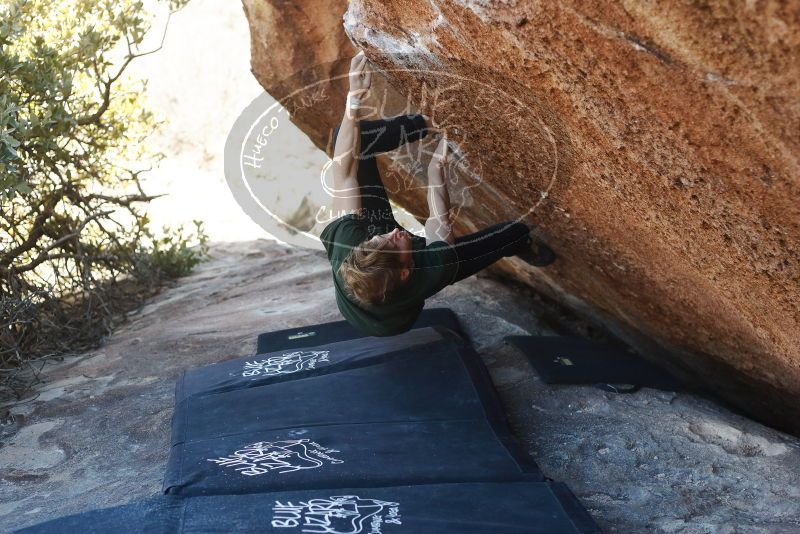 Bouldering in Hueco Tanks on 01/27/2019 with Blue Lizard Climbing and Yoga

Filename: SRM_20190127_1155020.jpg
Aperture: f/3.2
Shutter Speed: 1/400
Body: Canon EOS-1D Mark II
Lens: Canon EF 50mm f/1.8 II