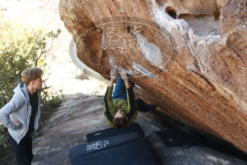 Bouldering in Hueco Tanks on 01/27/2019 with Blue Lizard Climbing and Yoga

Filename: SRM_20190127_1157550.jpg
Aperture: f/3.2
Shutter Speed: 1/400
Body: Canon EOS-1D Mark II
Lens: Canon EF 50mm f/1.8 II