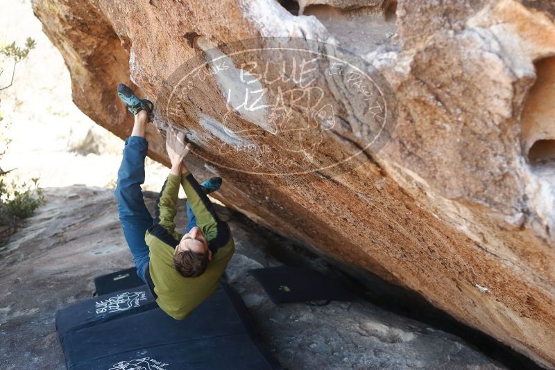 Bouldering in Hueco Tanks on 01/27/2019 with Blue Lizard Climbing and Yoga

Filename: SRM_20190127_1158090.jpg
Aperture: f/3.2
Shutter Speed: 1/400
Body: Canon EOS-1D Mark II
Lens: Canon EF 50mm f/1.8 II