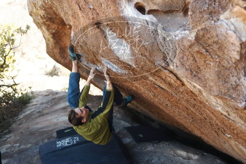 Bouldering in Hueco Tanks on 01/27/2019 with Blue Lizard Climbing and Yoga

Filename: SRM_20190127_1158140.jpg
Aperture: f/3.2
Shutter Speed: 1/400
Body: Canon EOS-1D Mark II
Lens: Canon EF 50mm f/1.8 II