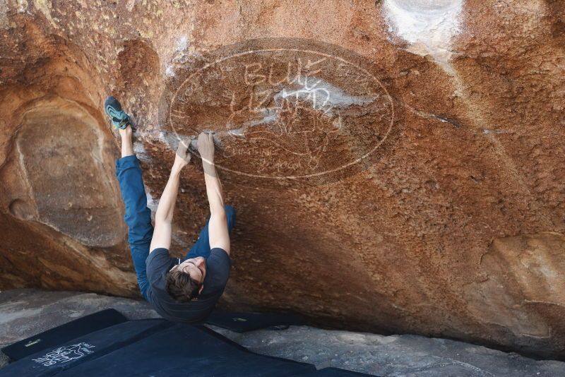 Bouldering in Hueco Tanks on 01/27/2019 with Blue Lizard Climbing and Yoga

Filename: SRM_20190127_1201540.jpg
Aperture: f/2.8
Shutter Speed: 1/400
Body: Canon EOS-1D Mark II
Lens: Canon EF 50mm f/1.8 II