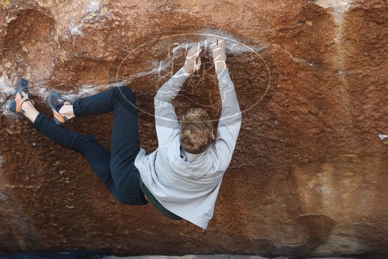 Bouldering in Hueco Tanks on 01/27/2019 with Blue Lizard Climbing and Yoga

Filename: SRM_20190127_1212190.jpg
Aperture: f/3.2
Shutter Speed: 1/400
Body: Canon EOS-1D Mark II
Lens: Canon EF 50mm f/1.8 II